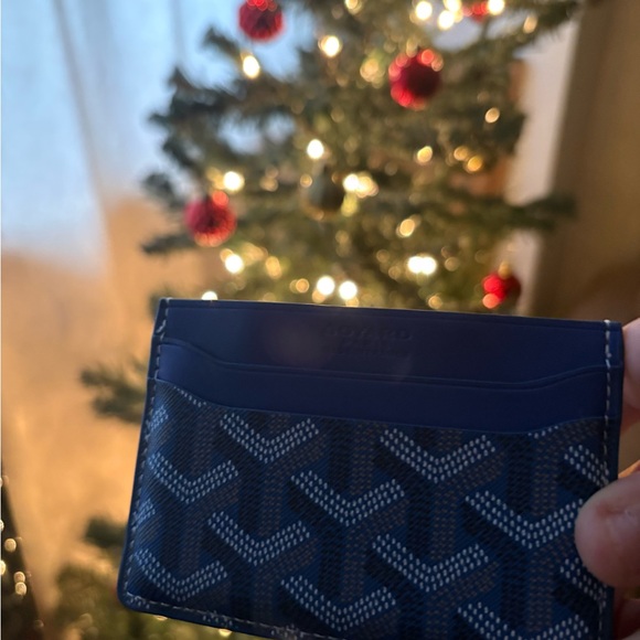 Goyard Navy Card Holder - Picture 4 of 4